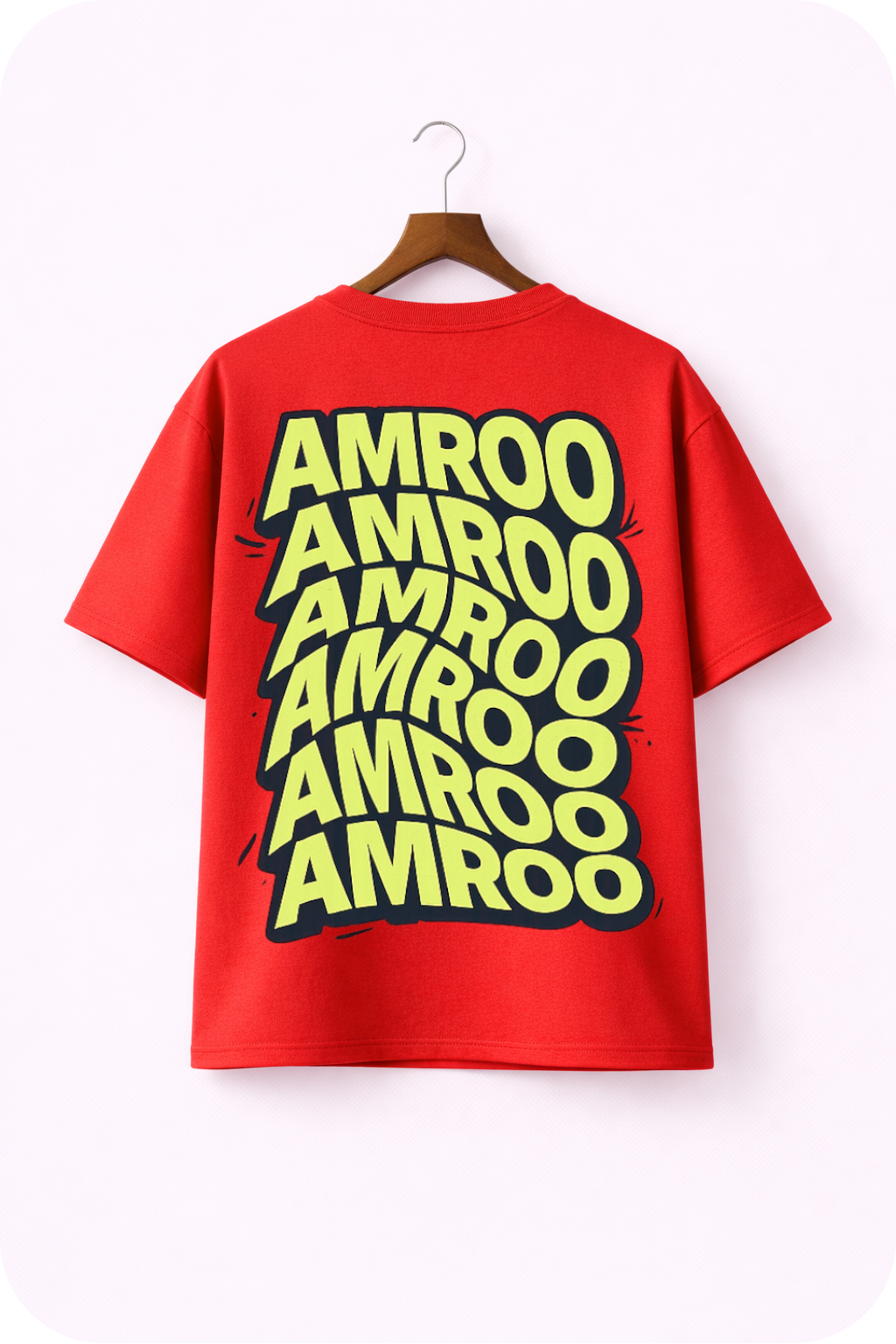 AMROO Original Graphic Oversized T-Shirt