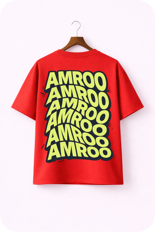 AMROO Original Graphic Oversized T-Shirt