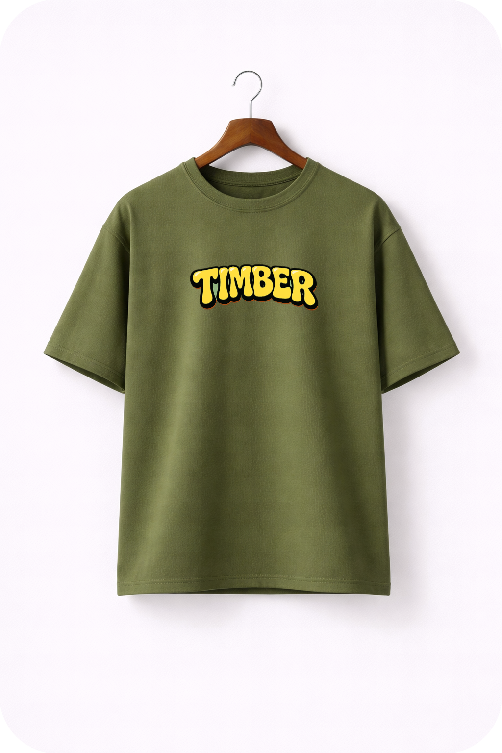 Timber Tonight – Funny Fishing Humor Graphic Oversized T-Shirt